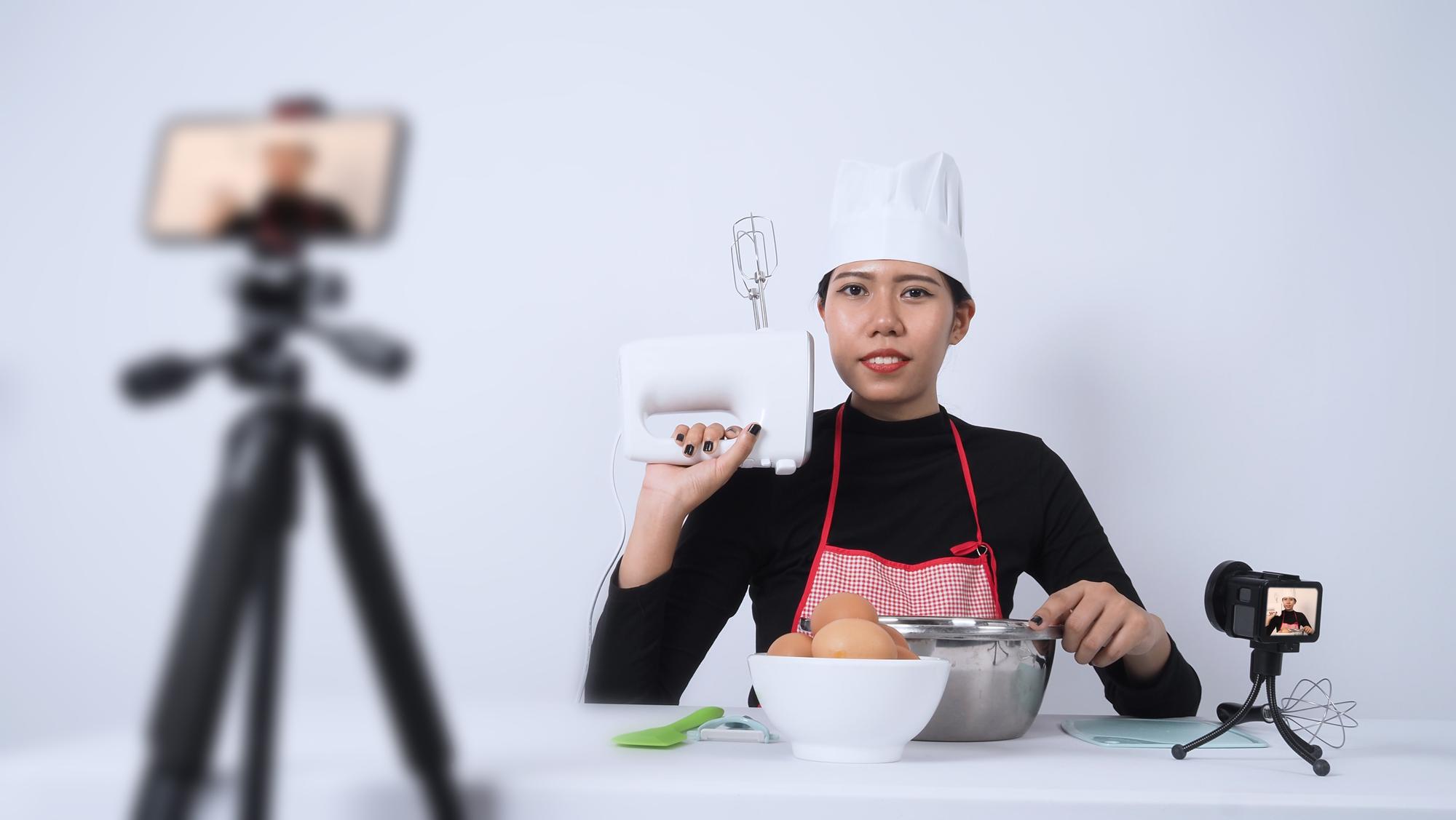 Instructor in studio teaching online